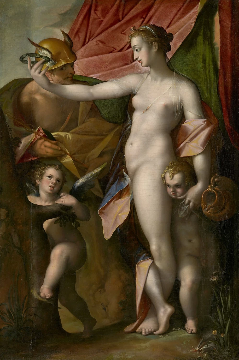 Bartholomeus Spranger - Venere e Mercurio, Kunsthistorisches Museum, Vienna